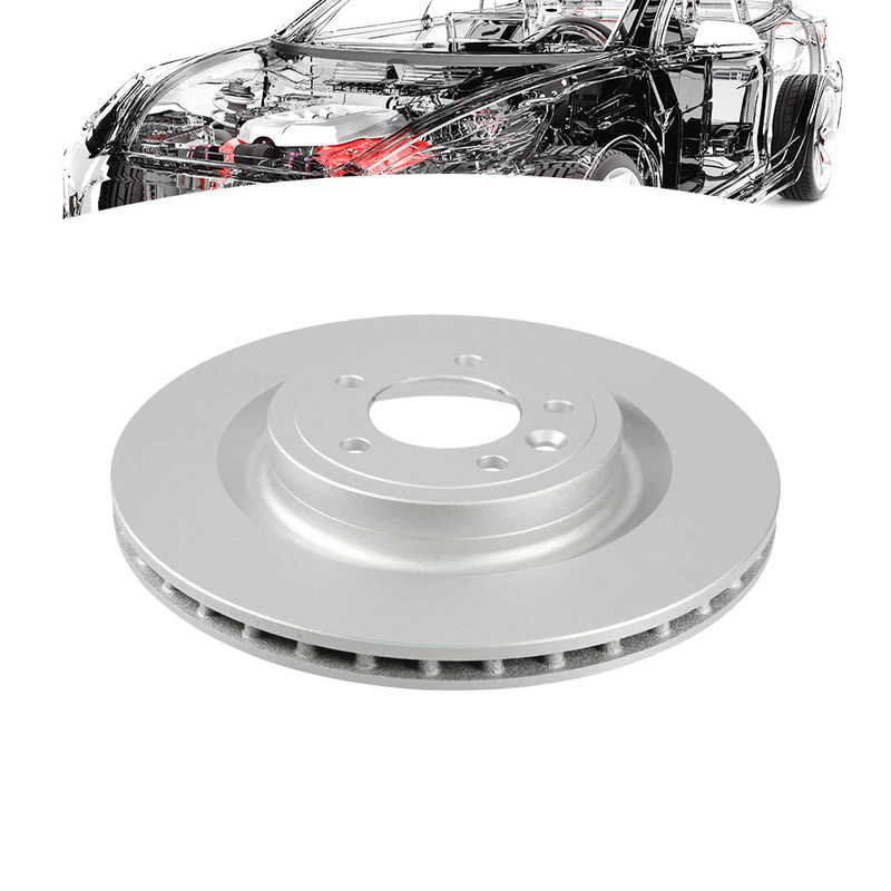 Rückseite des Scheibenbremsrotors LR033302 für Land Rover Discovery LR3 LR4 Evoque
