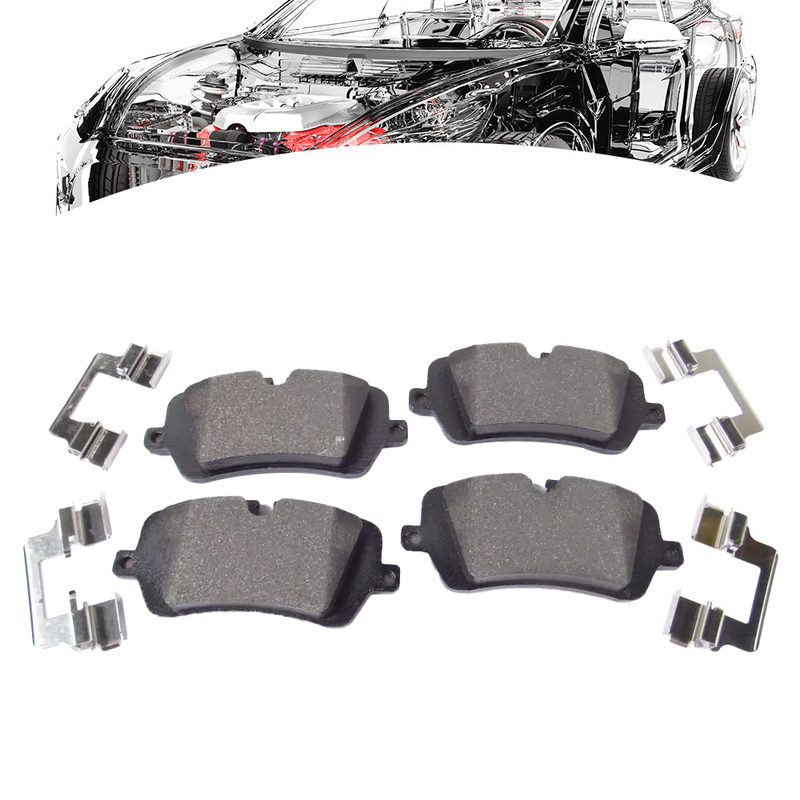 Womala Kaliber Bremspad Kit LR079935 für Discovery Sport Evoque Freelander 2