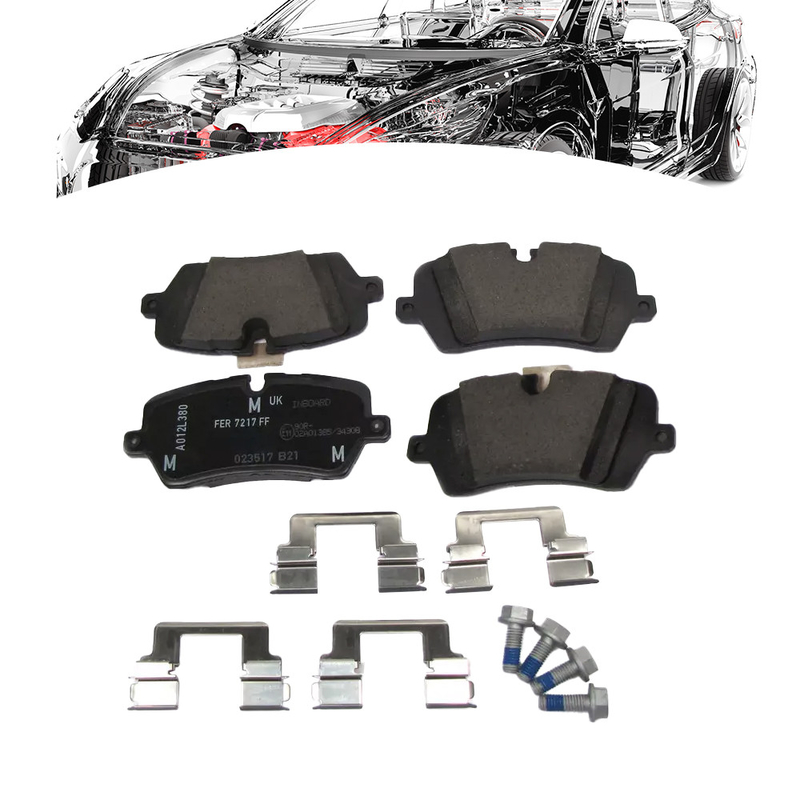 Womala Kaliber Bremspad Kit LR106326 für Discovery Sport Evoque Freelander 2